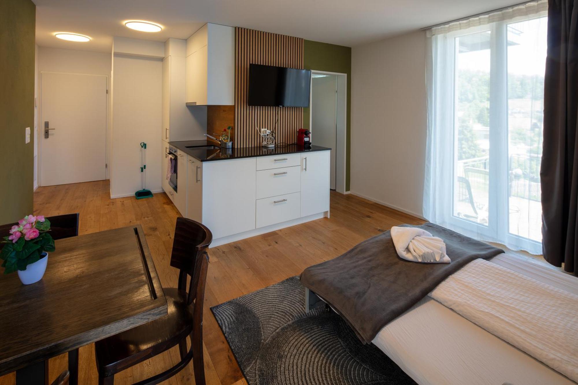 Berg & Berg Apartments - Spiez Self-Check-In Exterior foto